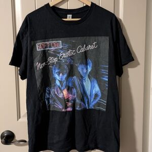 UNISEX Soft Cell Non-Stop Erotic Cabaret CONCERT T-Shirt